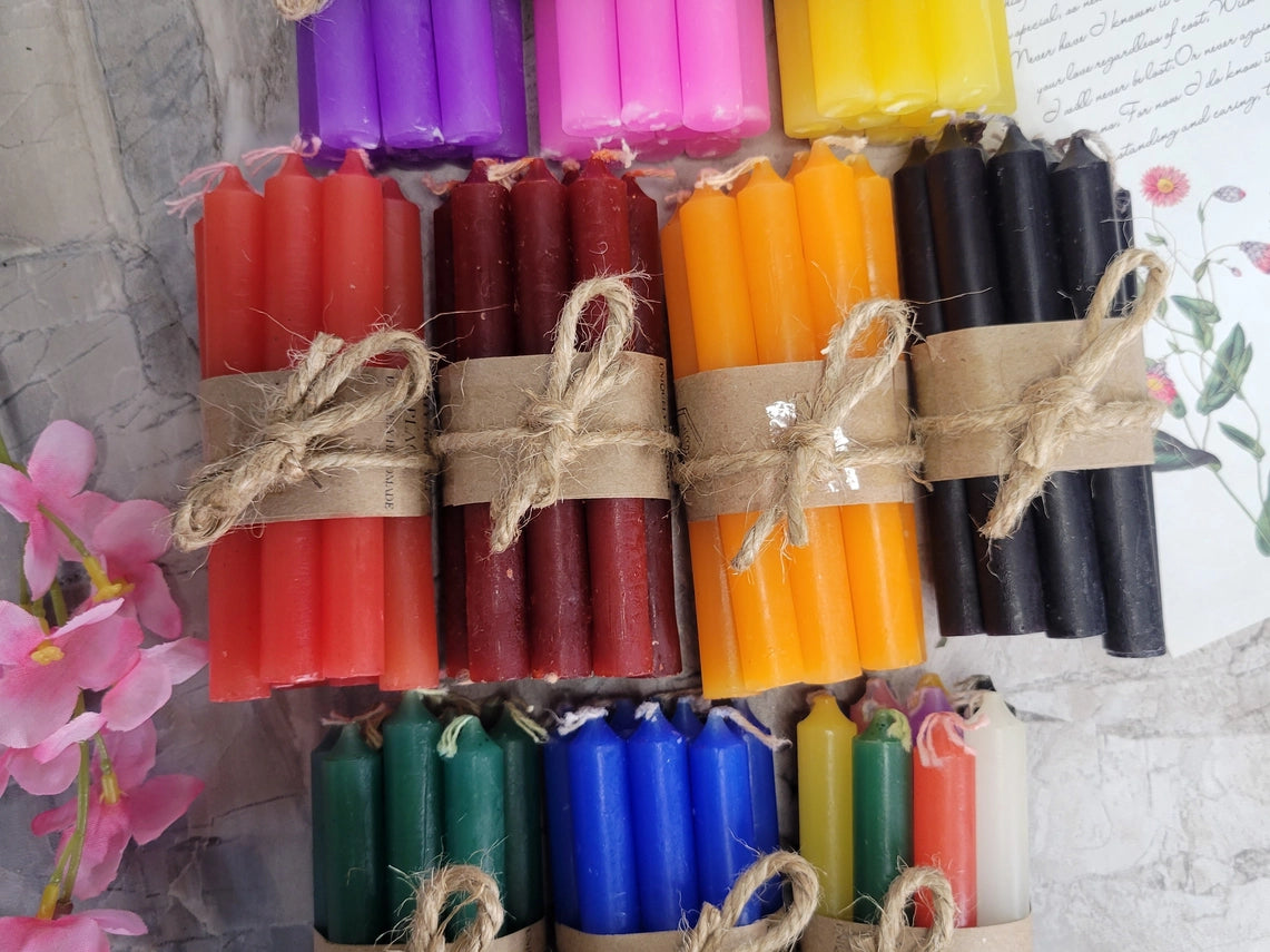 Mini Taper 10 Pack  Spell Candle #LV3767