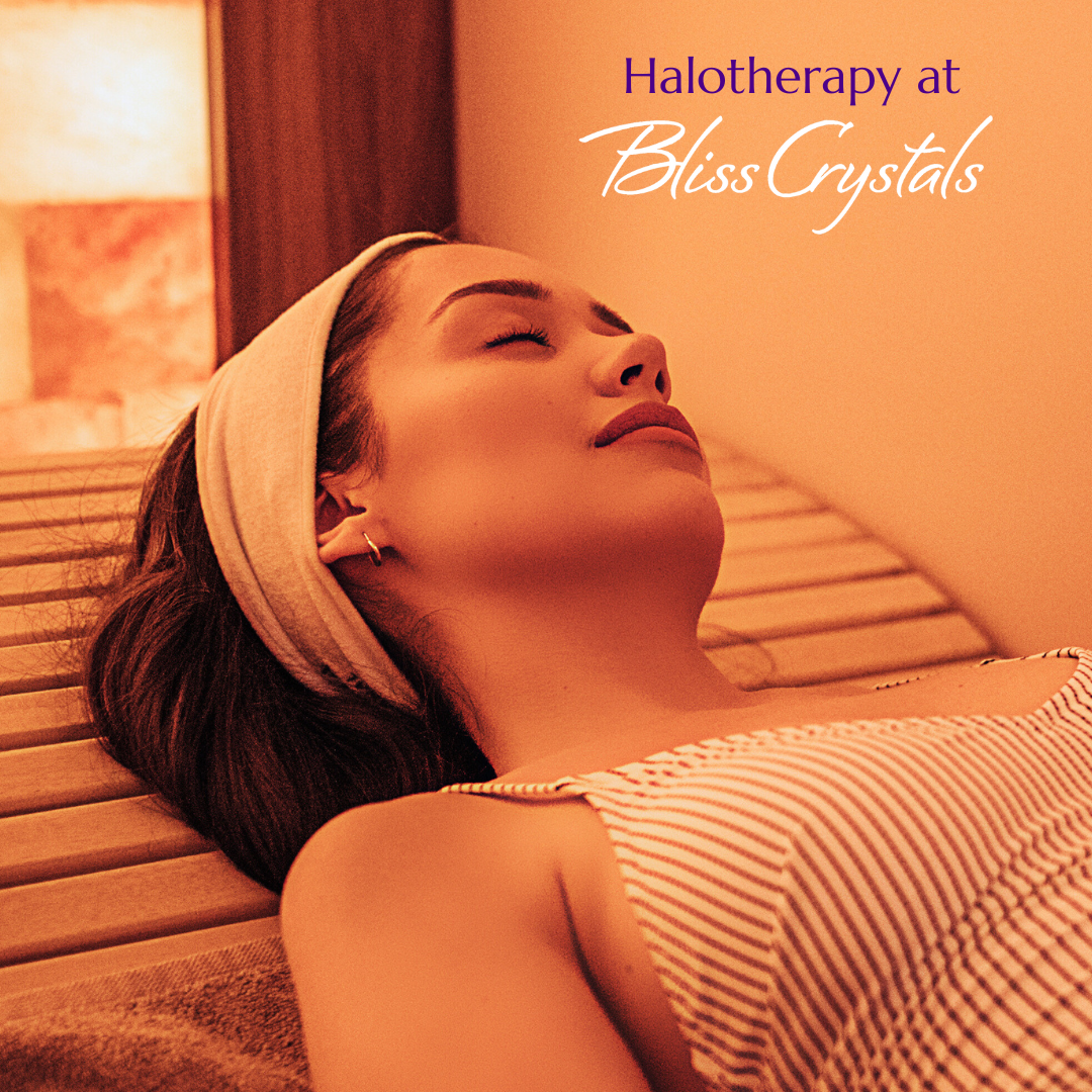 Halotherapy Dry Salt Room - 20 Minute Session at Bliss Crystals in Temecula, California