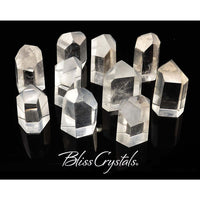 Thumbnail for 1 Large Clear Quartz Point Faceted Crystal Generator Master 