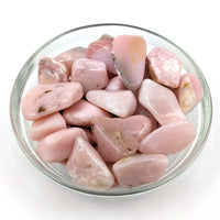 Thumbnail for 1 Light Pink Opal Large Tumbled Stone Grade A #SK7406 - $5