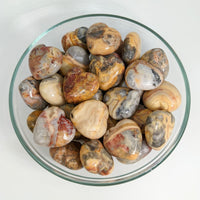 Thumbnail for Crazy Lace Agate Heart - Small (3cm/20g) #SK7881 - $7.95