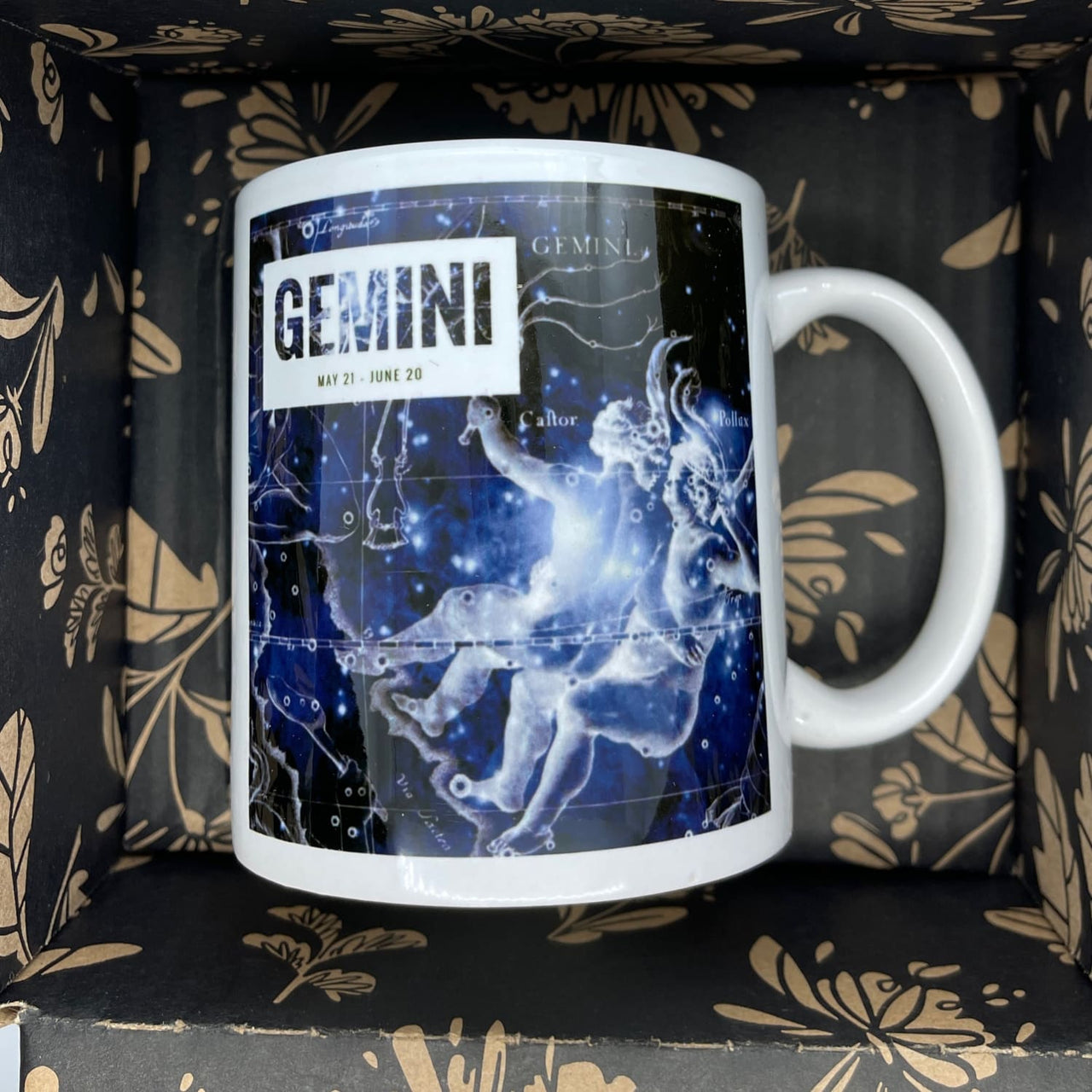 Gemini Zodiac Mug Gift Boxed #C112 - $28