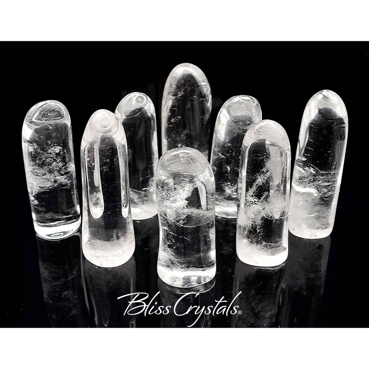 Ice Clear! 1 Pure Freeform QUARTZ Polished Tower Point 