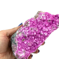 Thumbnail for Pink Cobaltian Calcite Specimen with Stand 2lb 11oz #SK3968