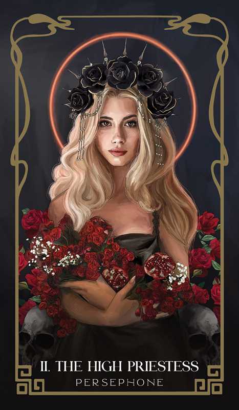 Mythos Tarot Pocket Tin Edition by Helena Elias