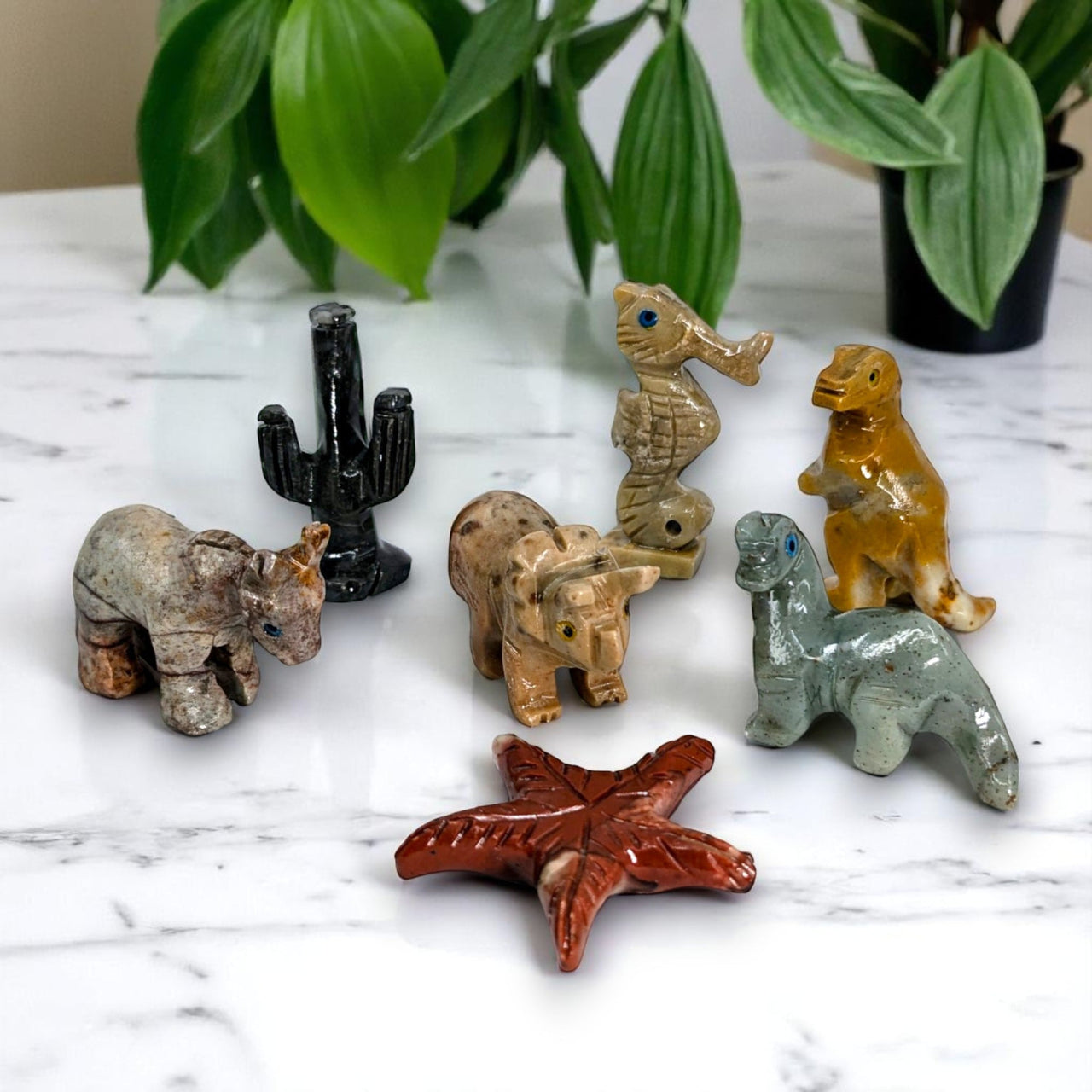 1 Soapstone Baby Animal Carving from Peru #C005D