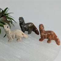 1 Soapstone Baby Animal Carving from Peru #C005D Dino #3