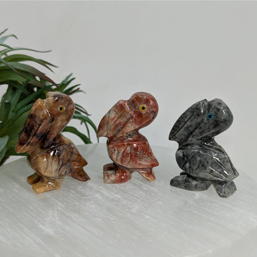 1 Soapstone Baby Animal Carving from Peru #C005D Pelican