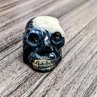 1 Soapstone Baby Animal Carving from Peru #C005D Skull $4.95