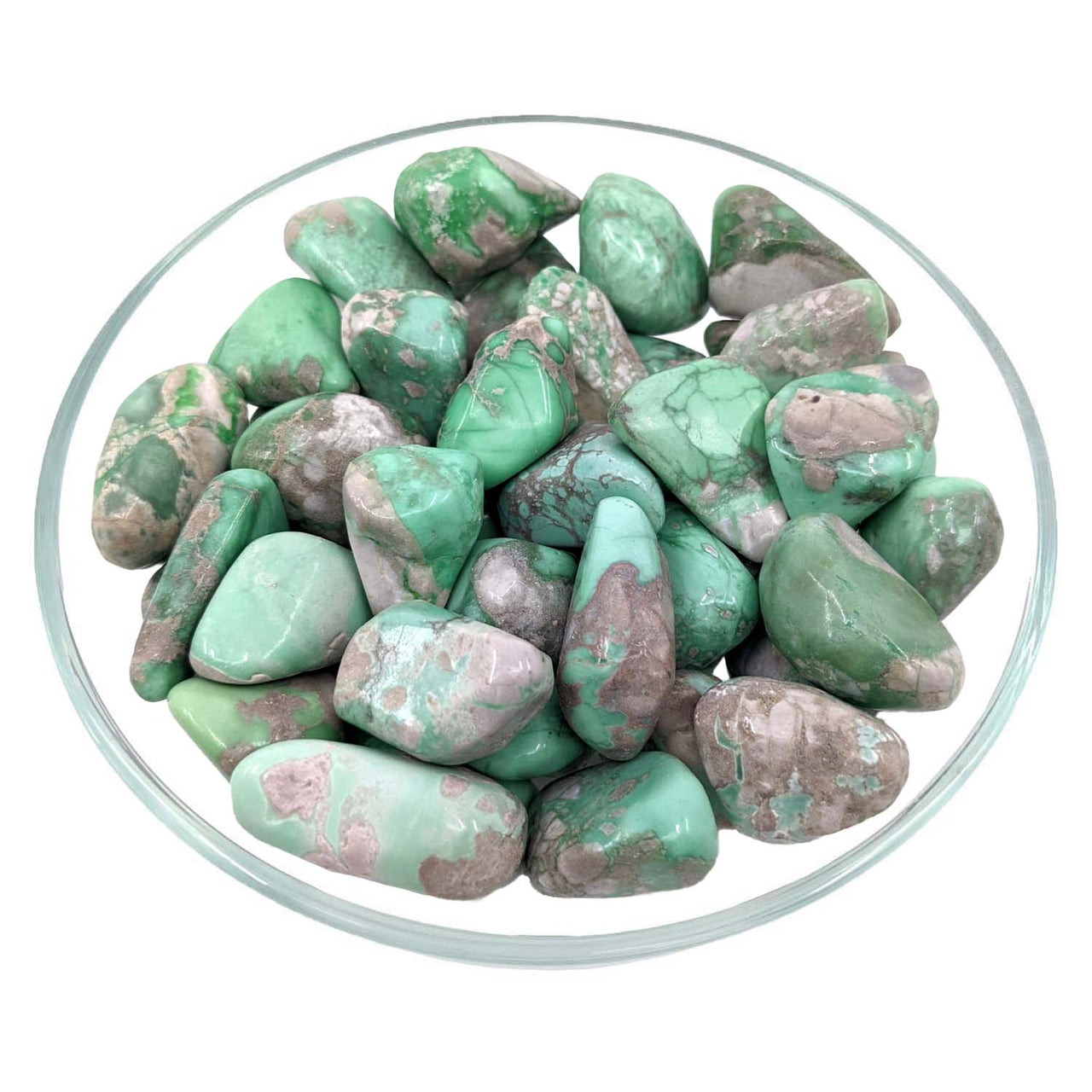 1 Variscite Grade AAA Tumbled Stone #SK6315 - $23