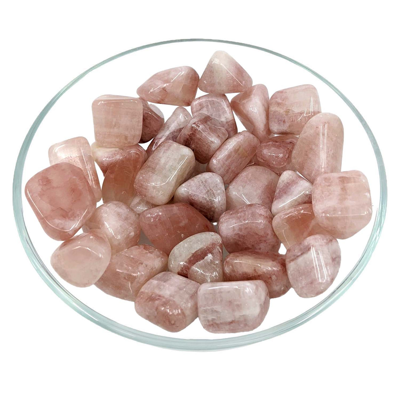 2 Red Calcite Tumbled Stone (1") #SK6506