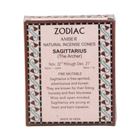Zodiac Incense Cones - Astrology Inspired Incense #BC0555