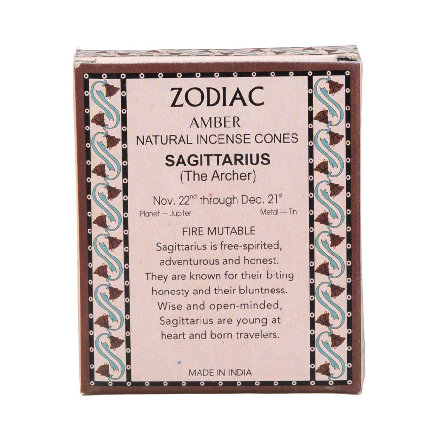 Zodiac Incense Cones - Astrology Inspired Incense #BC0555