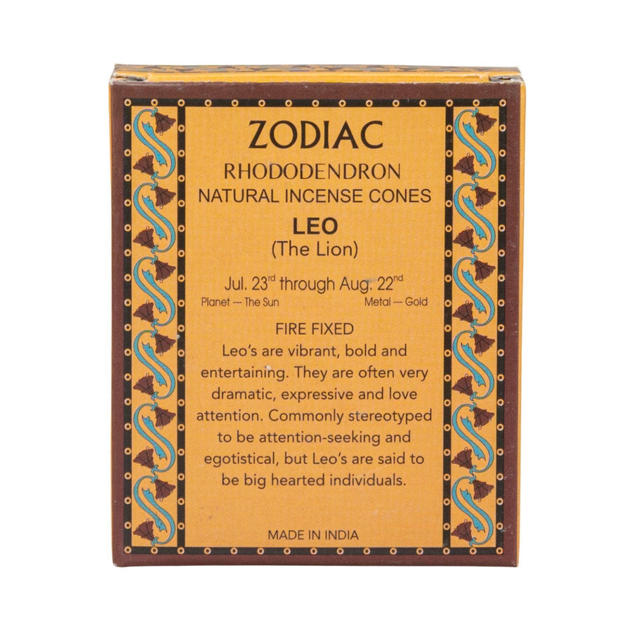 Zodiac Incense Cones - Astrology Inspired Incense #BC0555