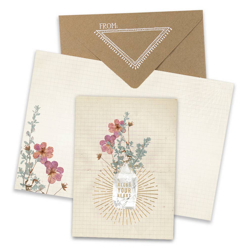 Greeting Card - Bless Your Heart #W0401-F