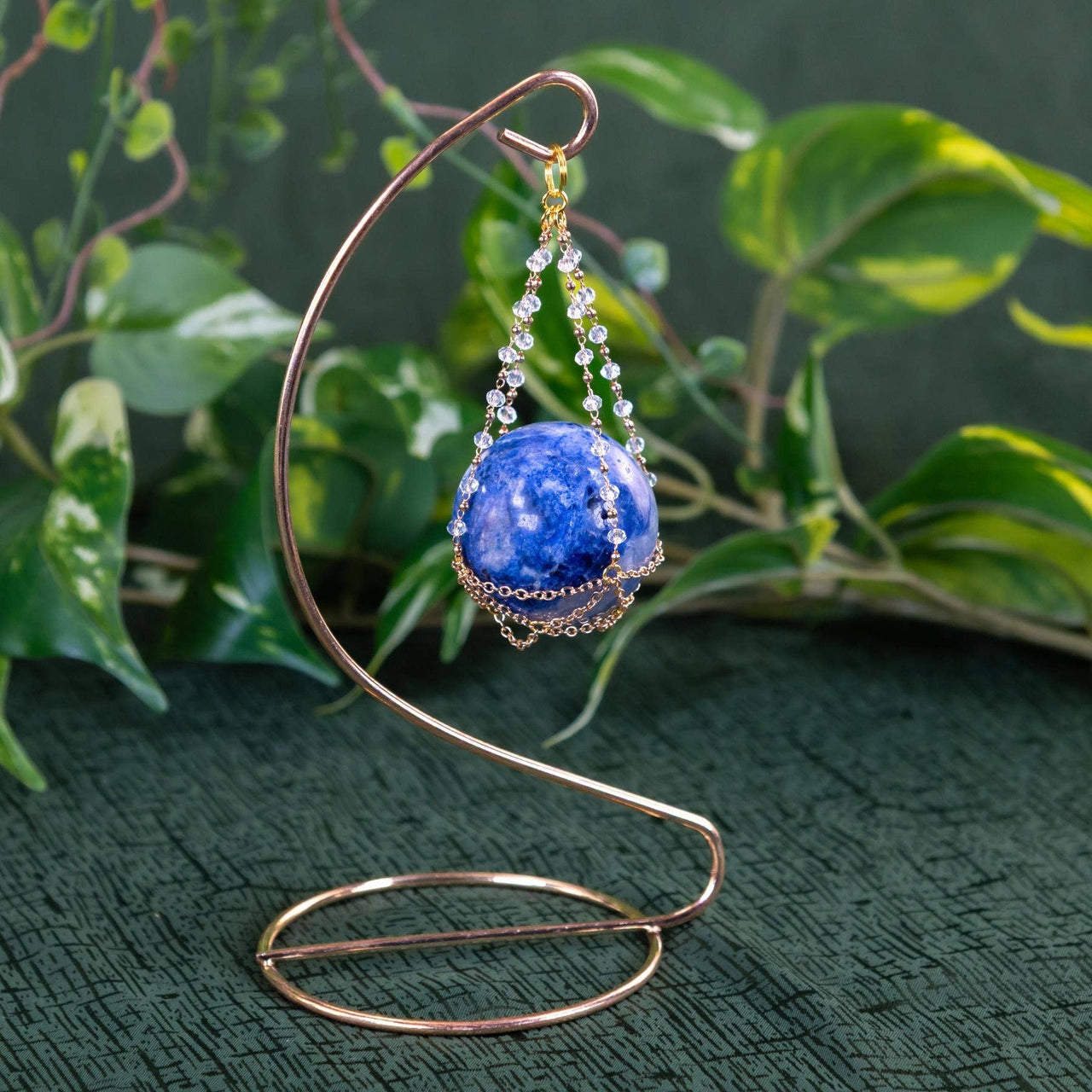 Hanging Cradle Sphere Holder Stand #BC0556