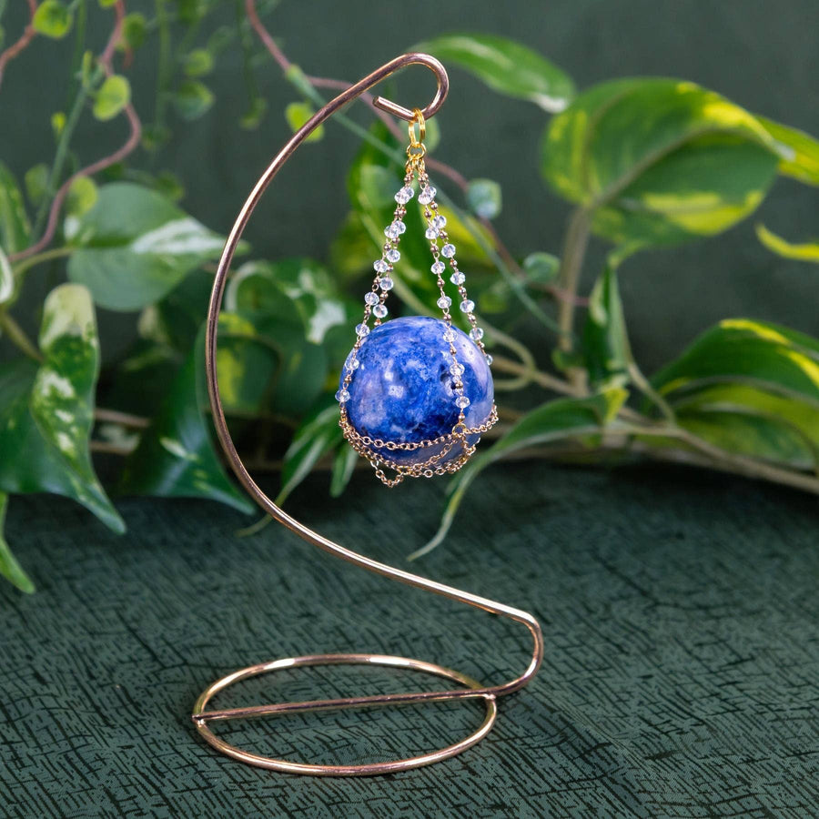 Hanging Cradle Sphere Holder Stand #BC0556