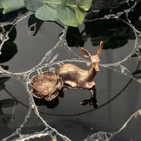 Rose Gold Deer Sphere Stand #BC1280