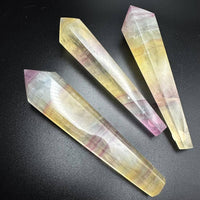 Yellow Candy Fluorite Wand #BC1284