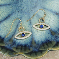 Thumbnail for Evil Eye Charm Earrings #LV5280