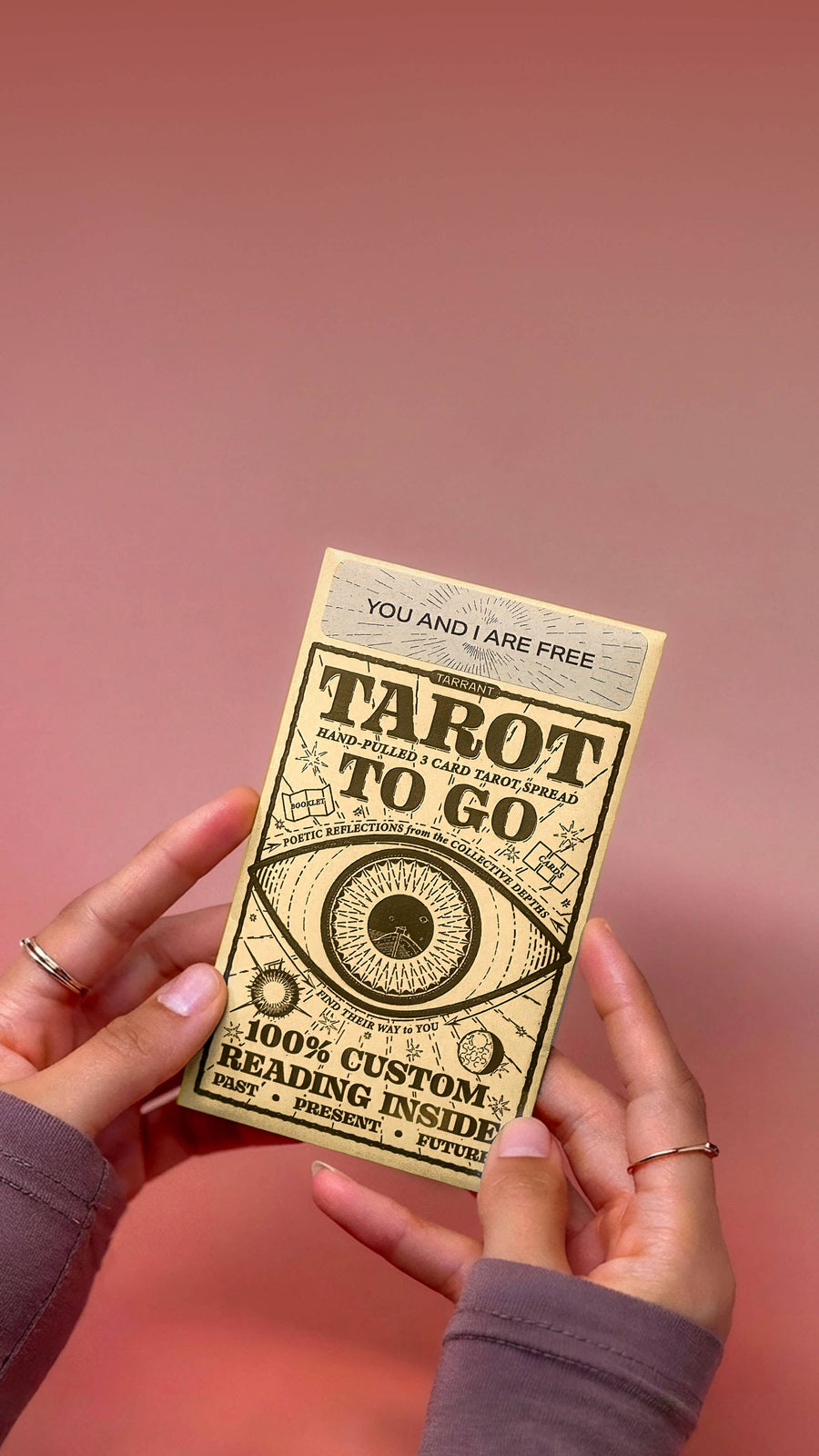 TAROT TO GO — Magic Tarot Journeys in an Envelope #BC0554