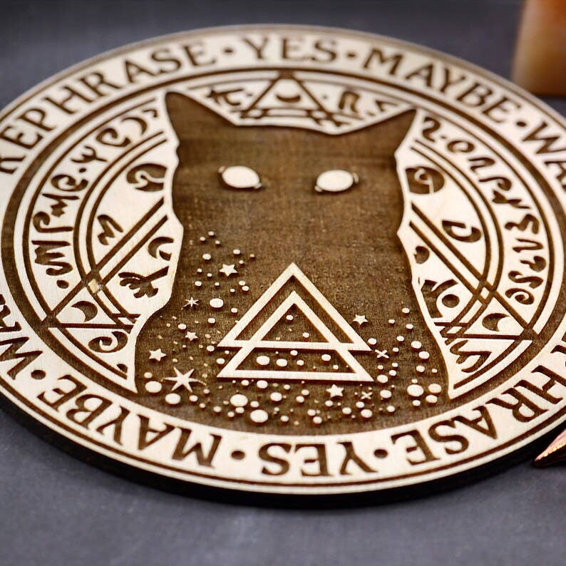 Black Cat Pendulum Board (6 Inch) #BC0587
