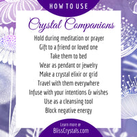 7 Chakras Crystal Companion Set w Gift Box #SK6961K - $39