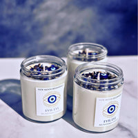 Thumbnail for Evil Eye Protection Candle 9oz Glass Jar Soy Candle #LV5592