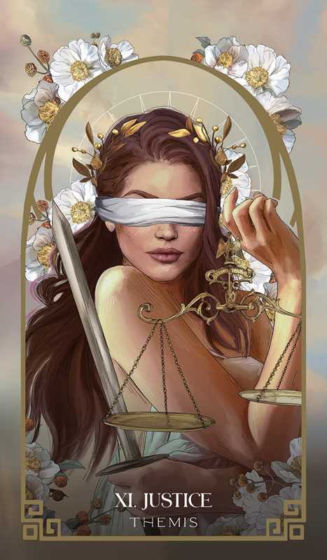 Mythos Tarot Pocket Tin Edition by Helena Elias