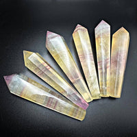 Yellow Candy Fluorite Wand #BC1284