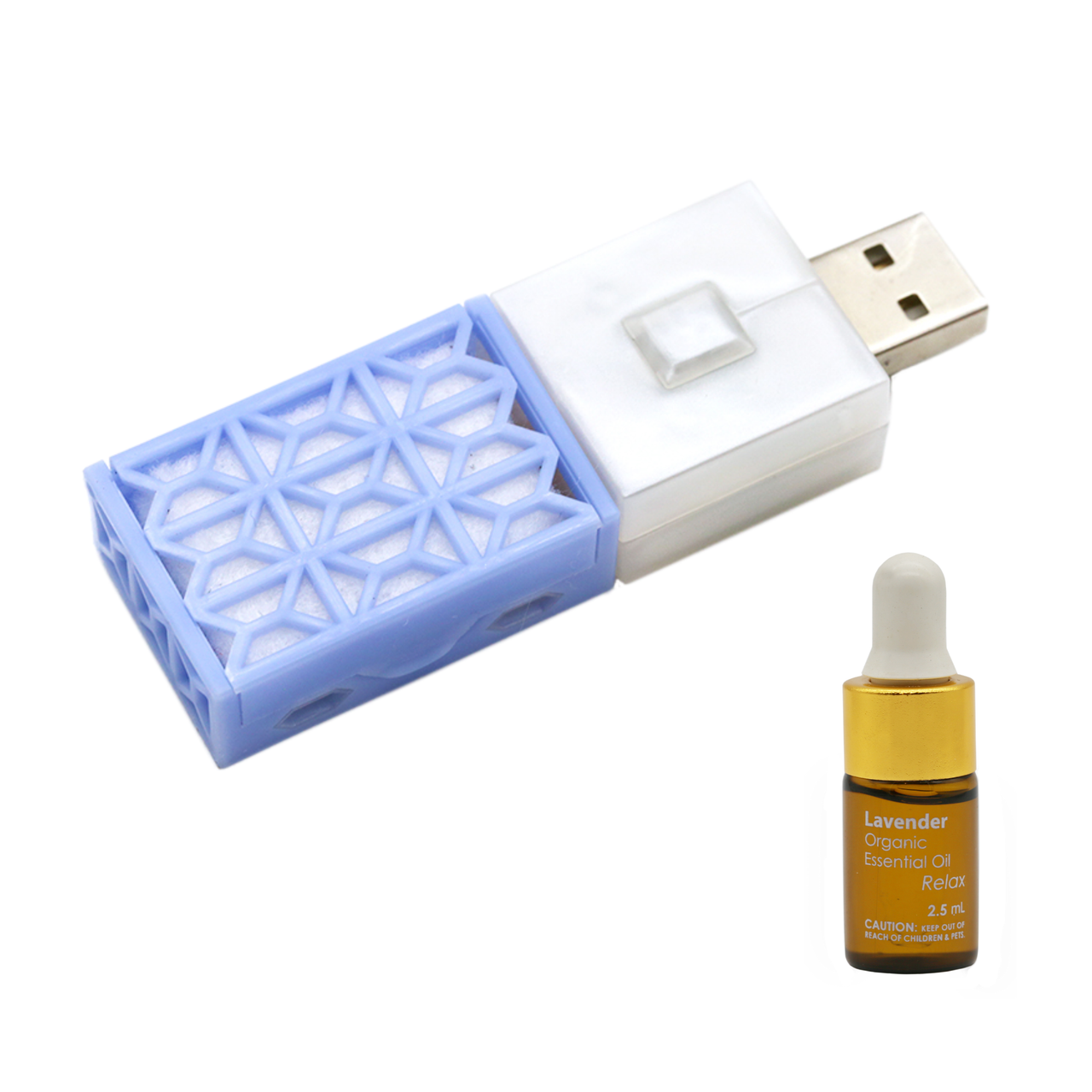 FlashScent® USB Diffuser with Essential Oil #Q404