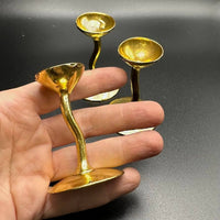 Mini Gold Chalice Sphere Holder Stand #BC0572