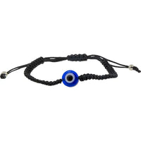 Thumbnail for Evil Eye Black or Blue String Adj. Bracelet #LV5282