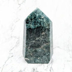 Apatite Crystal Tower - Blue-green specimen for Gemini intellectual growth