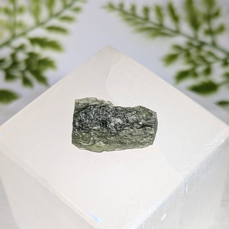 Moldavite .9" Raw Specimen #BC1601