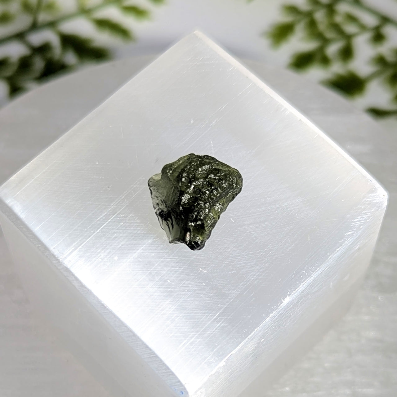 Moldavite .6" Raw Specimen #BC1603