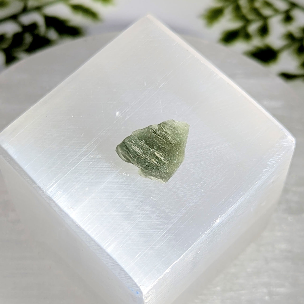 Moldavite .55" Raw Specimen #BC1605