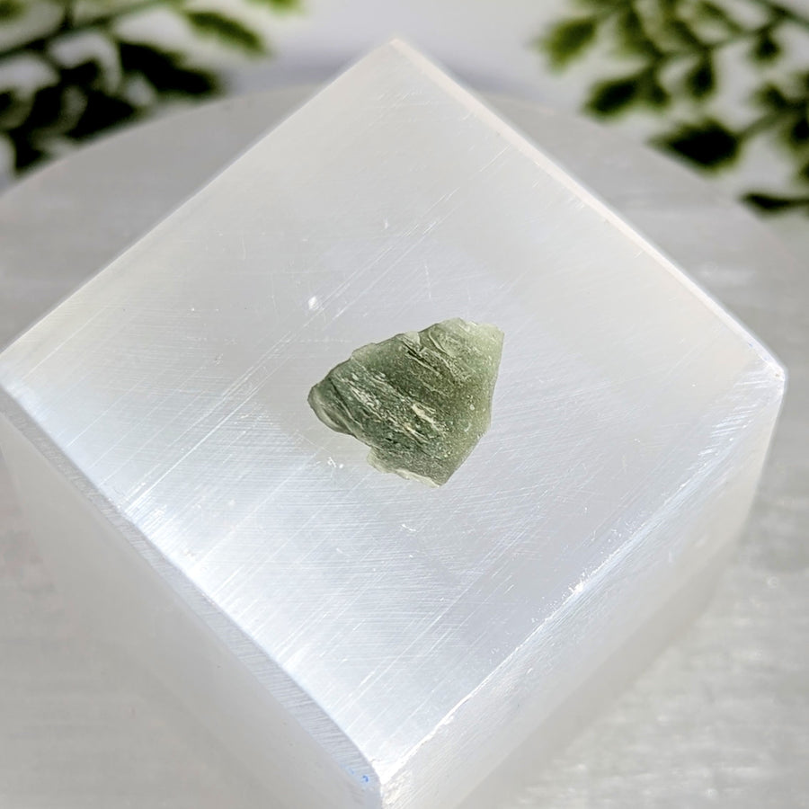 Moldavite .55" Raw Specimen #BC1605