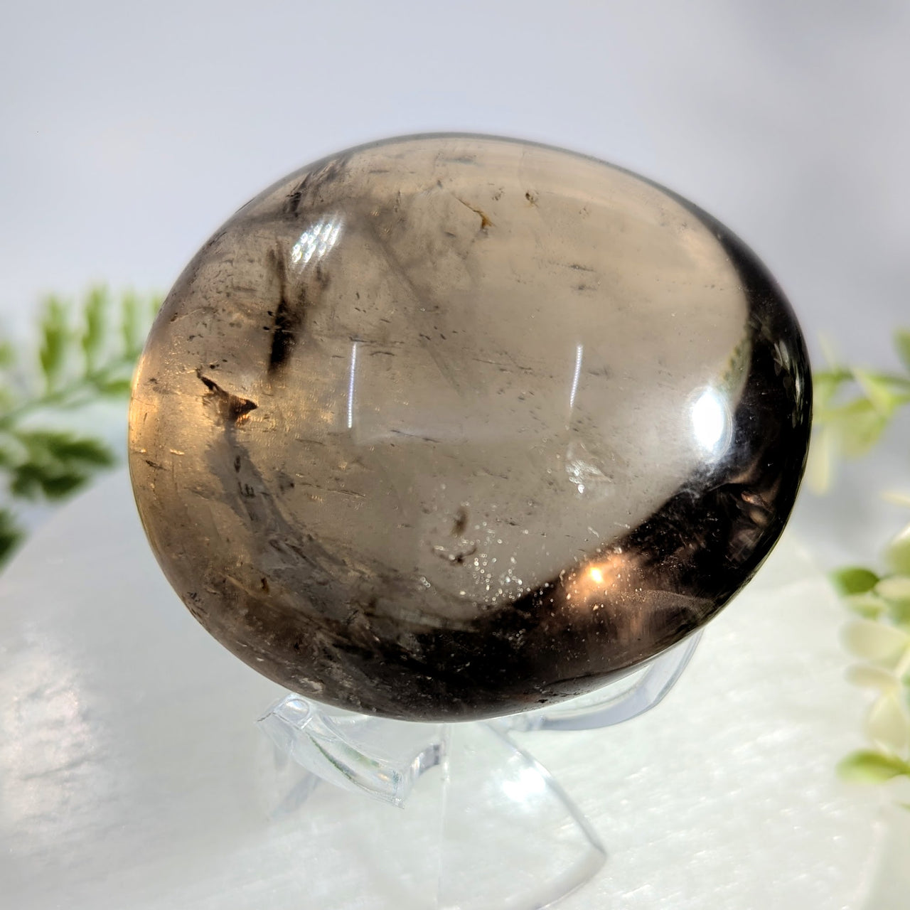 Smoky Quartz 2.6" Pebble #BC1620