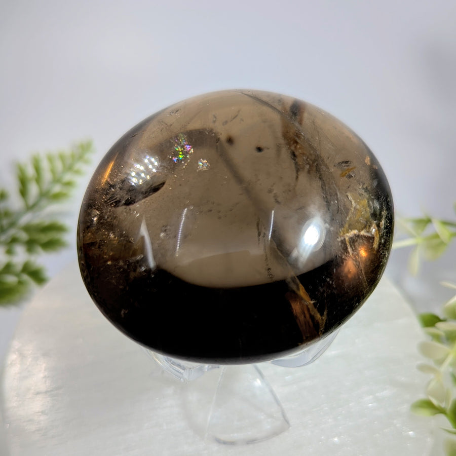 Smoky Quartz 2.8" Pebble #BC1621