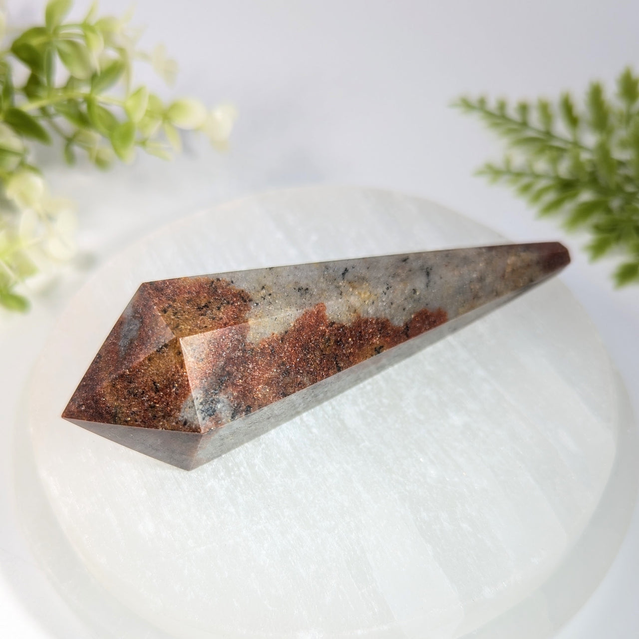 Sunstone in Feldspar 4.5" Scepter Wand #BC1673