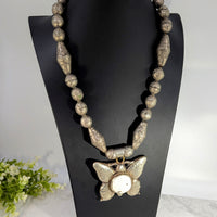 Tibetan Silver w Shell 24