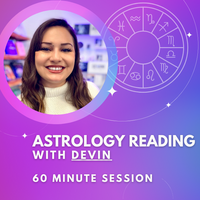Thumbnail for Personal Astrology Birth Natal Chart Casting With Devin - 60 minute Session
