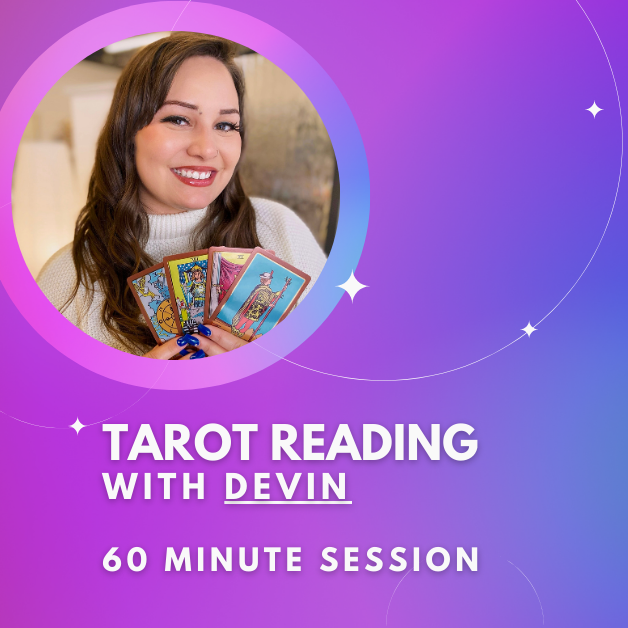 Tarot Reading With Devin - 60 minute Session