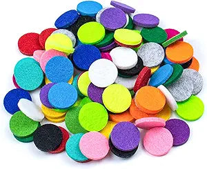 Felt Pads Round Essential Oil Diffuser 3 for $2 #Q381