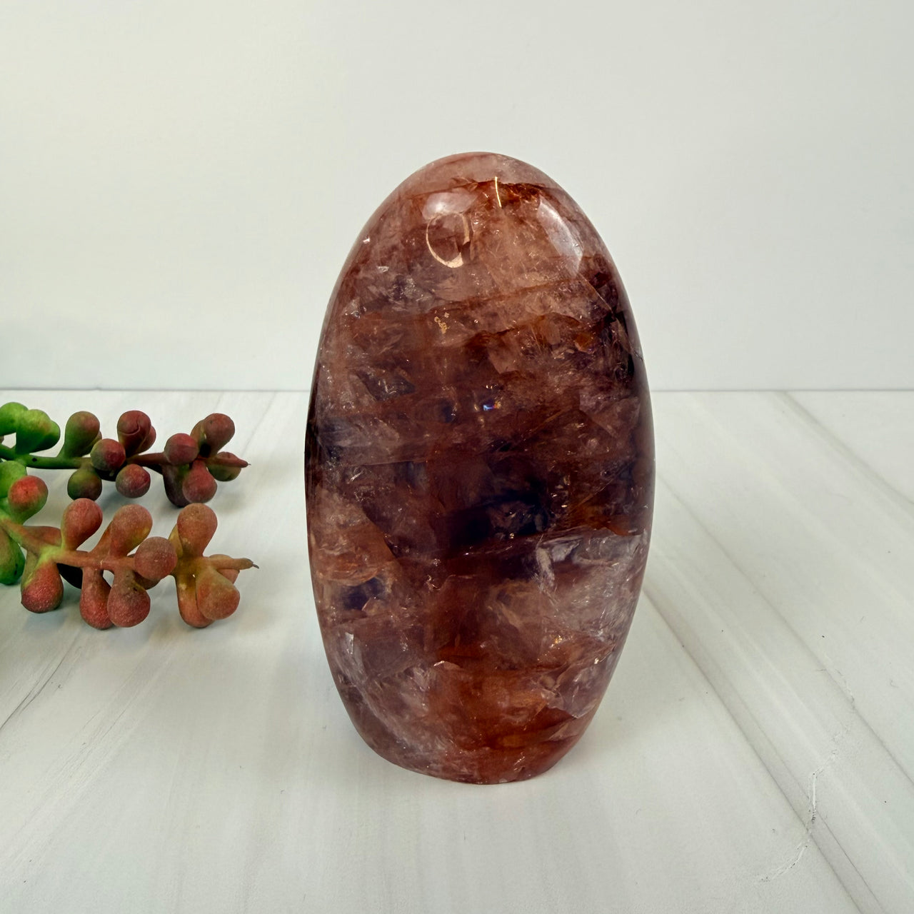 Fire Quartz - Red Hematoid Quartz 4" Freeform #BC0188