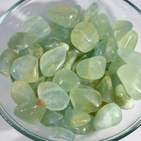 Green Aquatine Calcite Large Tumbled (1