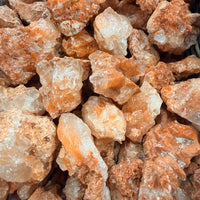 Red Cluster Calcite Rough #R300