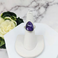 Thumbnail for Sugilite Ring Size 6.5 Sterling Silver #LV3406