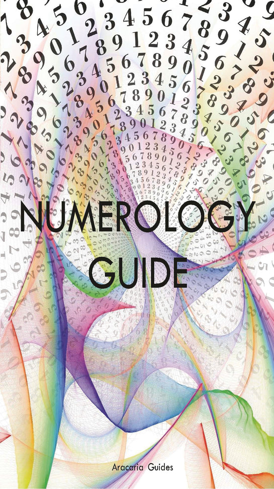 Numerology Guide  Laminated Card #LV3535